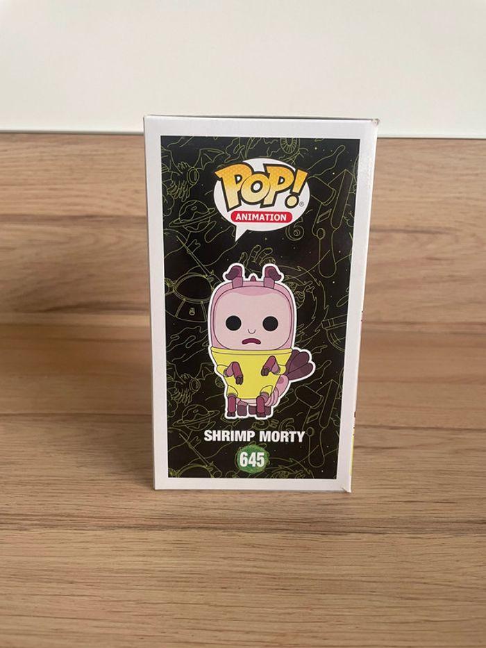 Figurine Funko Pop Rick et Morty : Shrimp Morty 645 Limited Edition 2019 Fall Convention - photo numéro 4