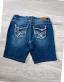 🩳 Short vintage brodé en jean  Bleu Taille S 🩳