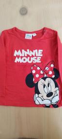 🌸💮 maillot manches longues minnie 💮🌸