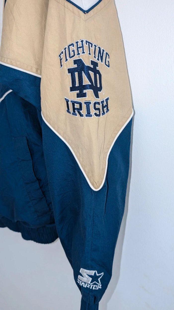 Veste Vintage Starter Notre Dame Fighting Irish Jacket - photo numéro 5