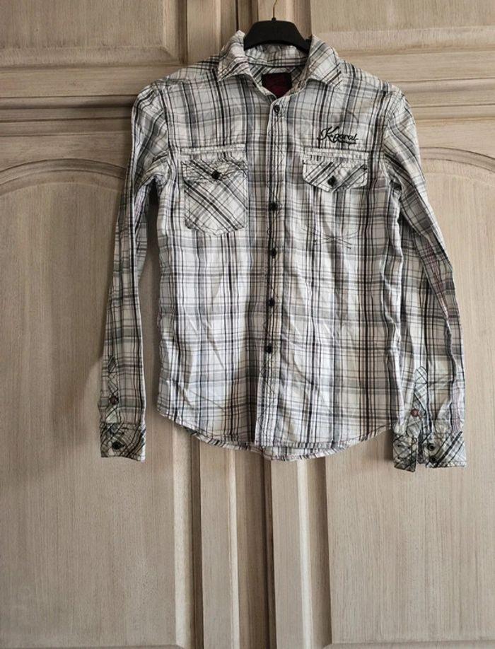 Chemise kaporal à carreaux 14 ans - photo numéro 1