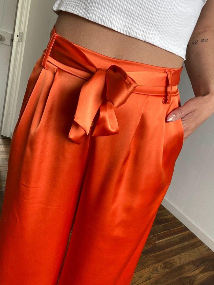 Pantalon fluide orange - photo numéro 6