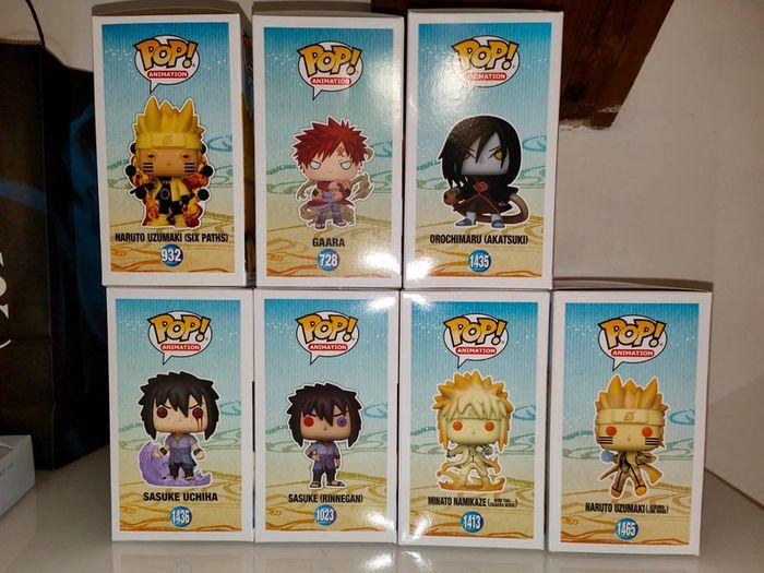 Funko pop - Lot de 7 pop Naruto - 1436, 932, 1023, 728, 1413, 1465, 1435 - photo numéro 4