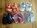 Lot de cinq paires de chaussures fille