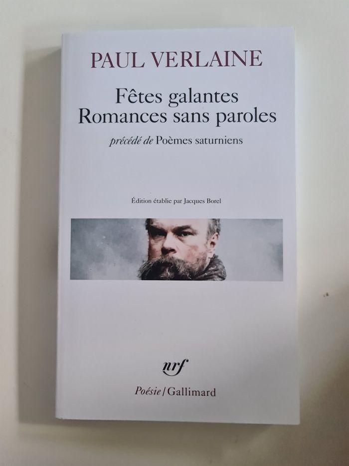 Fêtes galantes Romances sans paroles, Verlaine - photo numéro 1