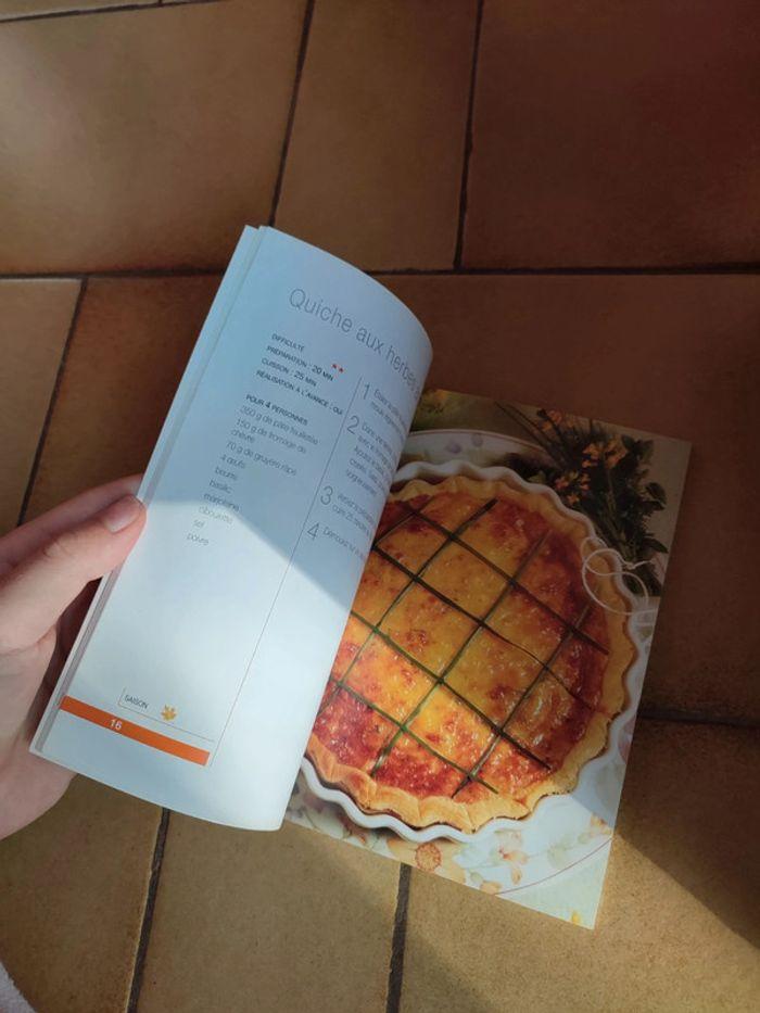 Petit livre de recettes quiches et tartes salées éditions de vecchi - photo numéro 4