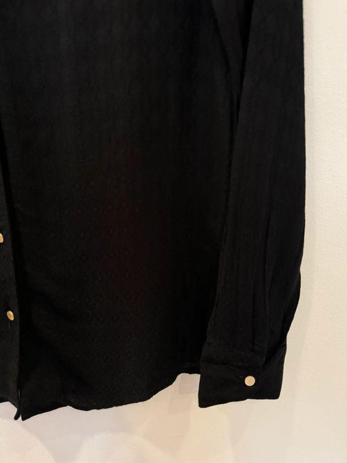 Chemise Sézane noire détails Taille 36 - photo numéro 6