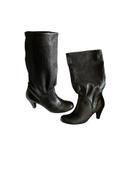 Bottes noir en cuir