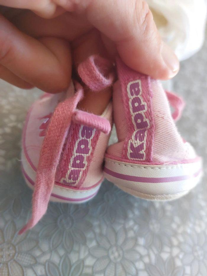 Chaussure bébé rose kappa - photo numéro 5