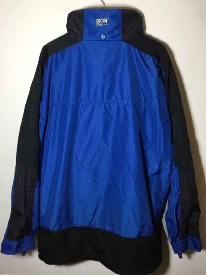 Manteau imperméable léger à capuche pour homme Columbia Cross-Terra bleu royal taille XL 061 - photo numéro 5