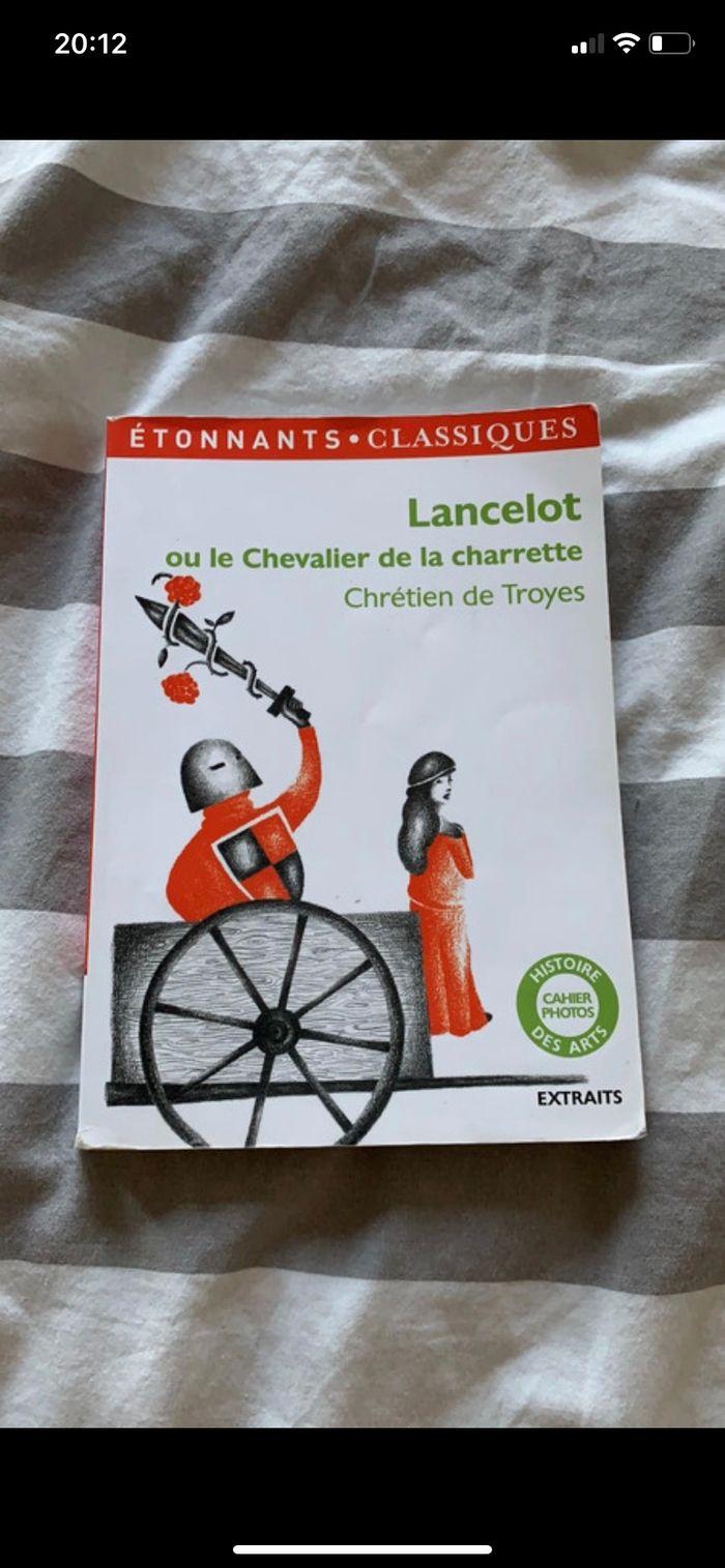 Livre «  Lancelot ou le chevalier de la charrette »