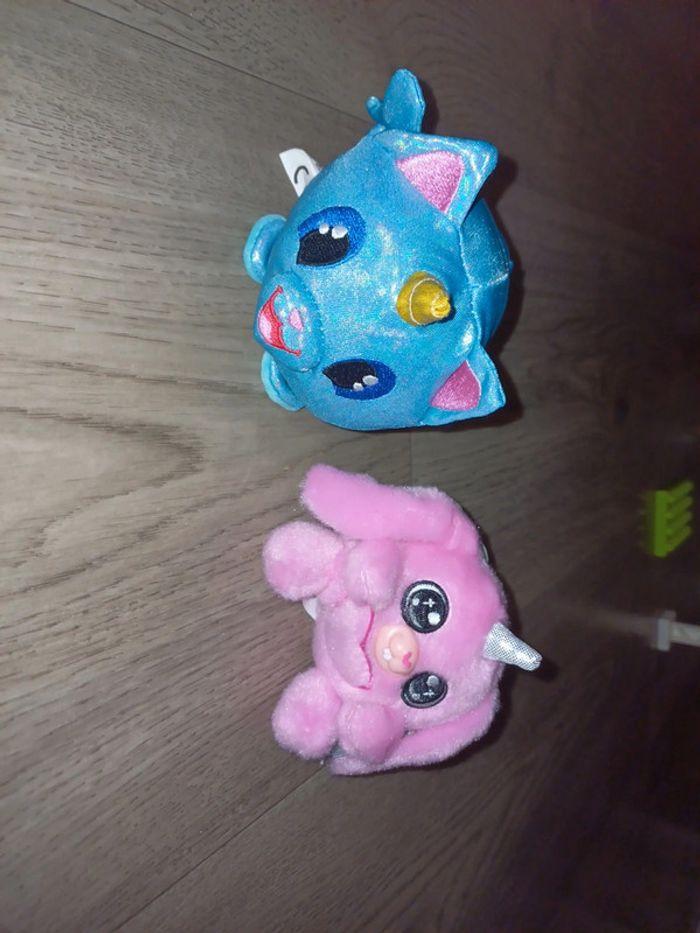 Lot de 2 petites peluches - photo numéro 2