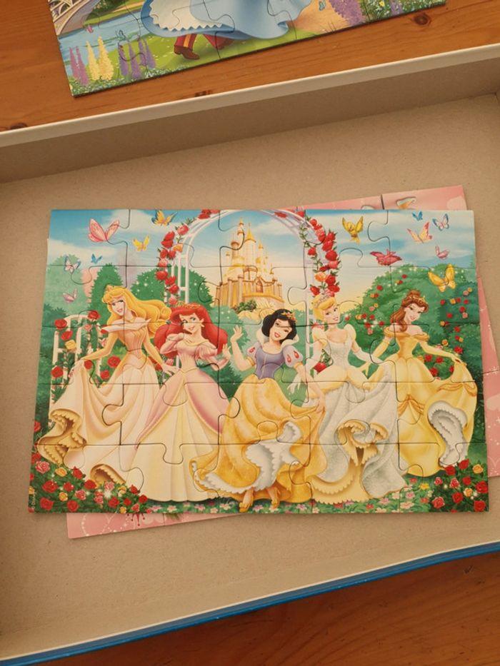 Lot puzzle princesse - photo numéro 5