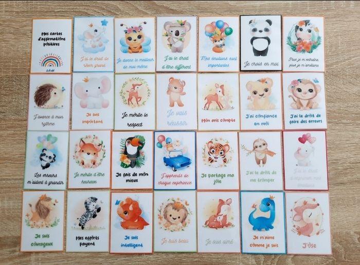 Cartes d’affirmations positives pour enfants – Confiance en soi – Motivation – Estime de soi - photo numéro 4