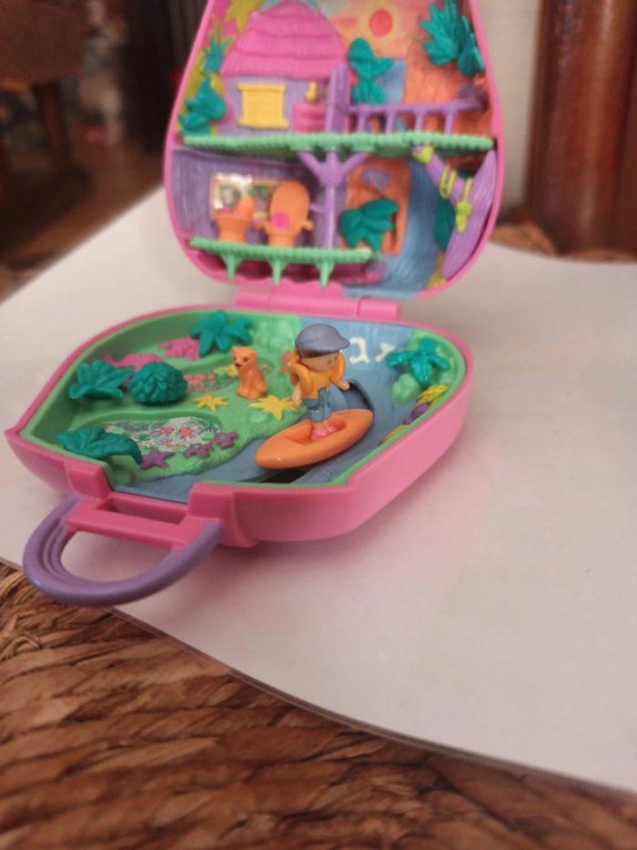 Polly pocket jungle sac rose tbe 1996 - photo numéro 4