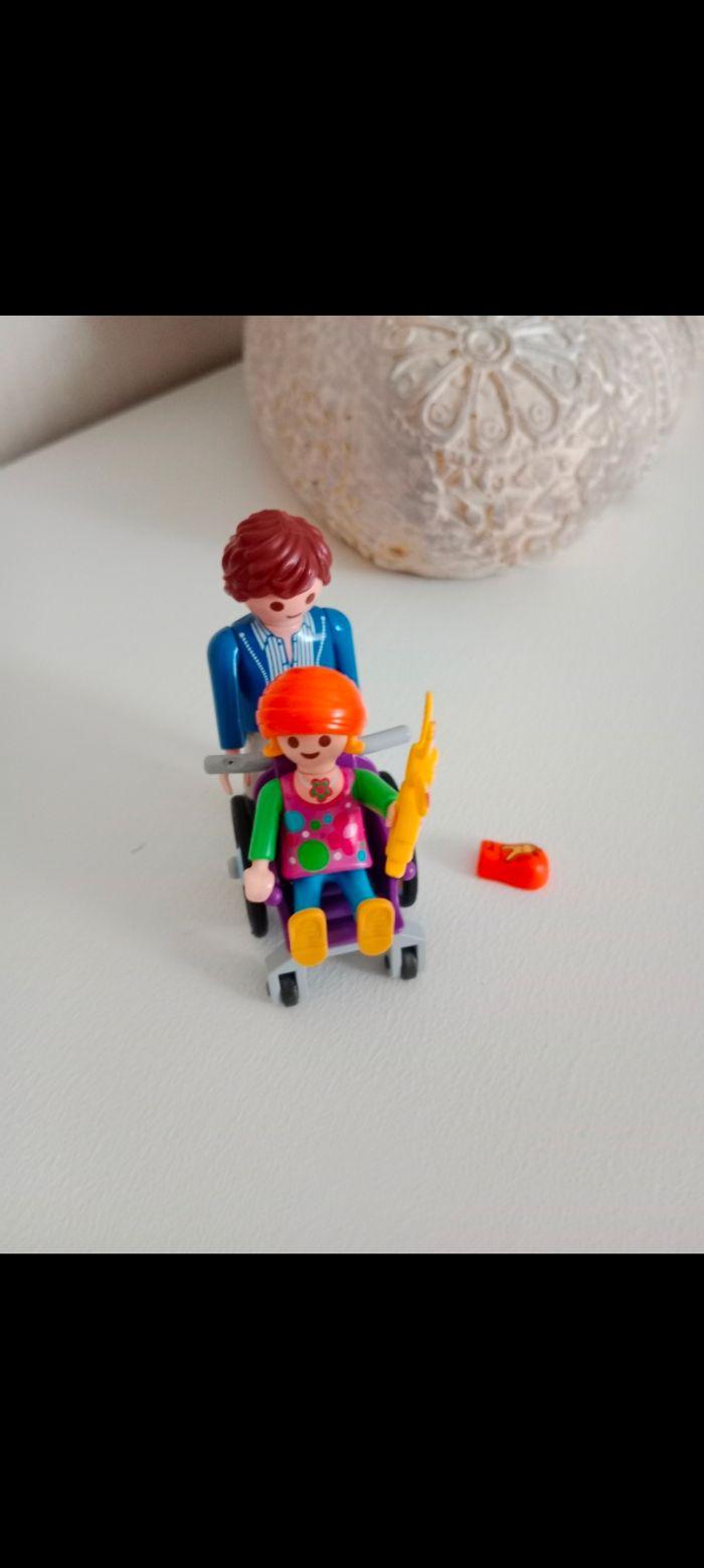 Fauteuil roulant playmobil - photo numéro 2