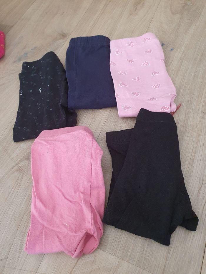 Lot de 5 leggings