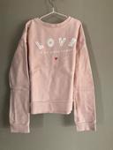 Kiabi sweat rose 10 ans