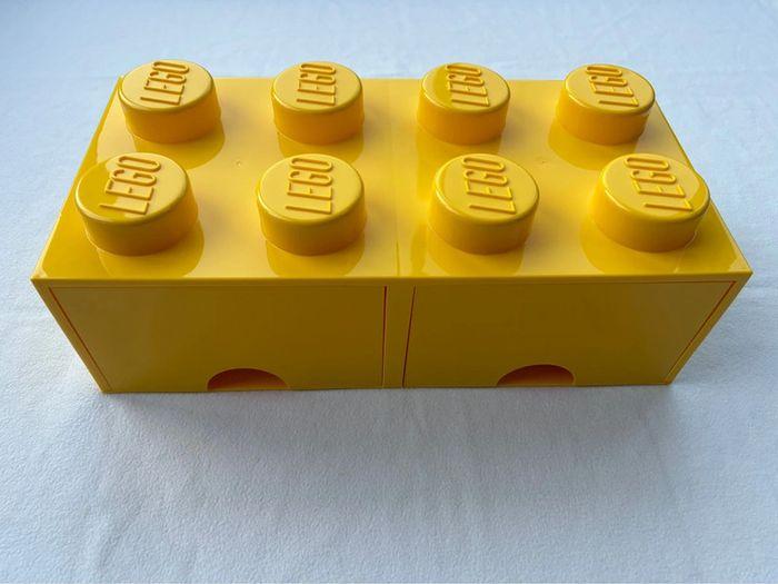 Lego brique de rangement 2 tiroirs 8 tenons - photo numéro 7