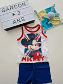 Ensemble mickey 3ans