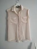 Blouse rose pâle