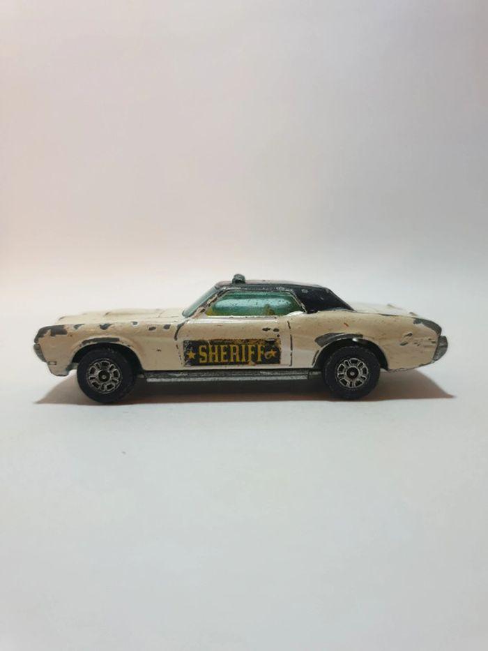 Corgi Juniors Mercury Cougar XR7 Whizzwheels Sheriff - 1/64 Made in Great Britain - photo numéro 9