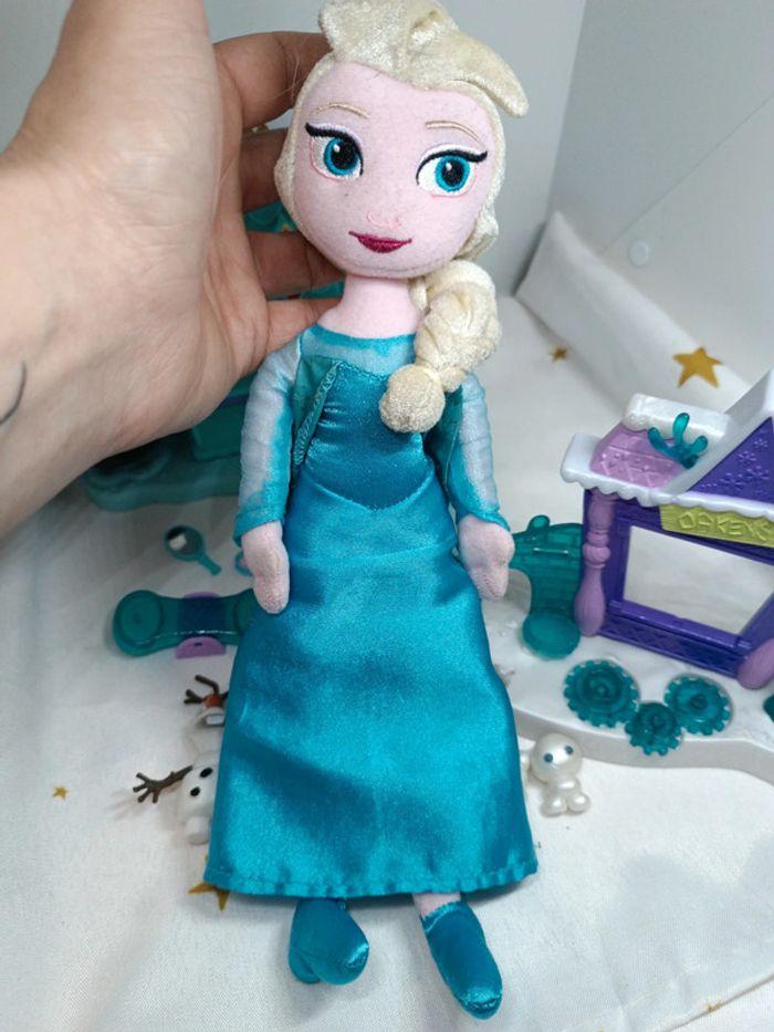 Disney Olaf glace monstre neige snow little kingdom Frozen poupée souple chiffon Elsa princesse - photo numéro 16