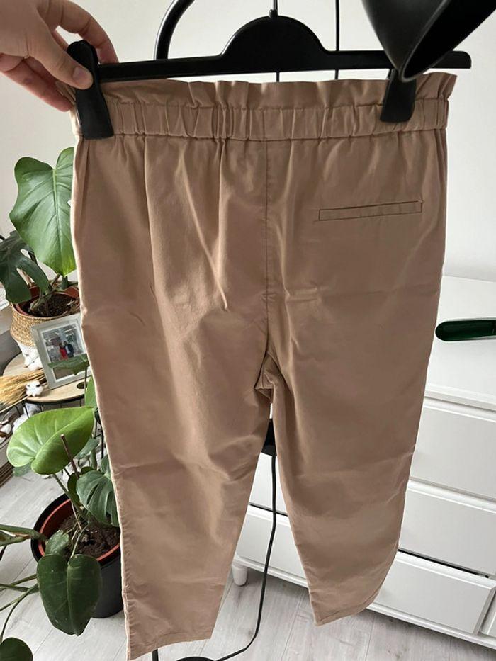 Pantalon fluide marron clair - photo numéro 4