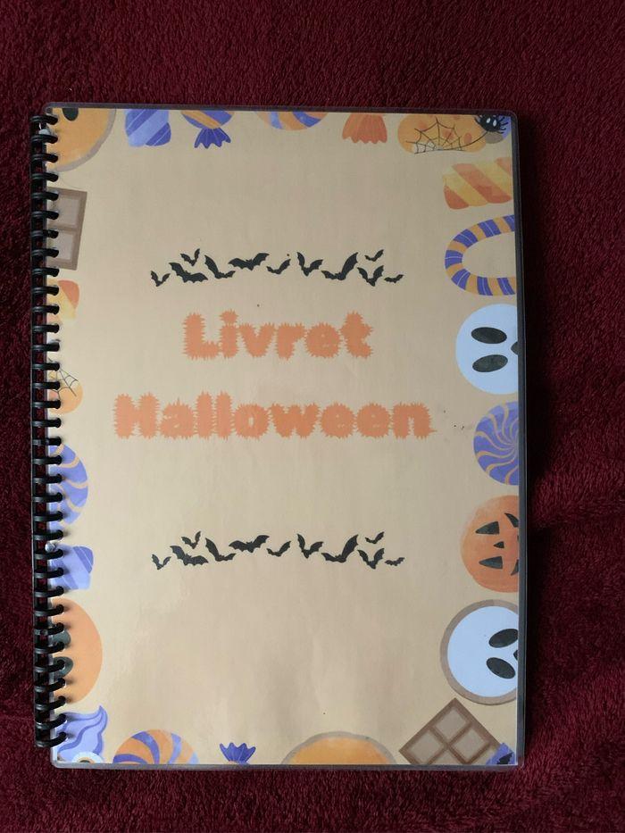 Livret activité enfant 18 mois 3 ans Halloween - photo numéro 1