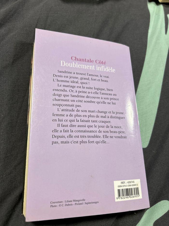 Livre doublement infidèle - Chantale Côté - photo numéro 2