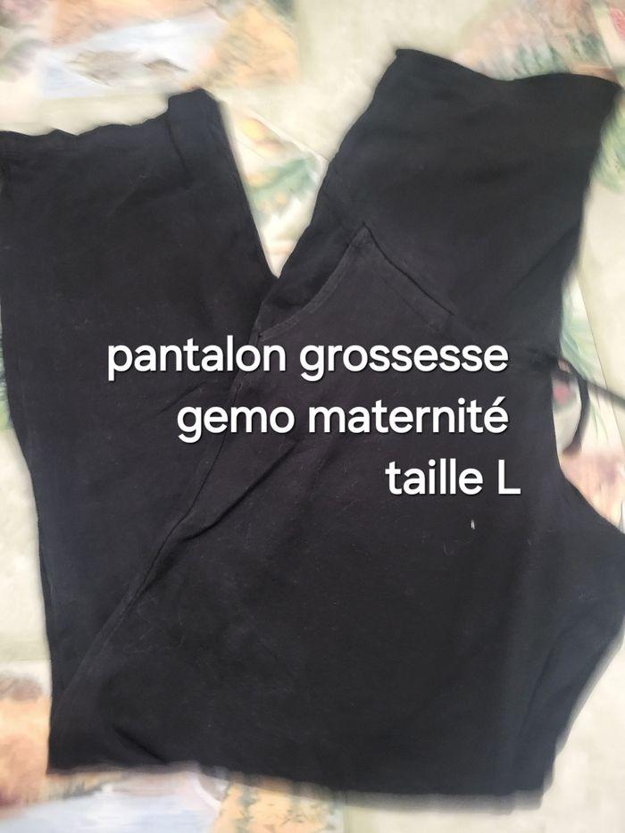 Lot  leggings pantalon grossesse taille L - photo numéro 3