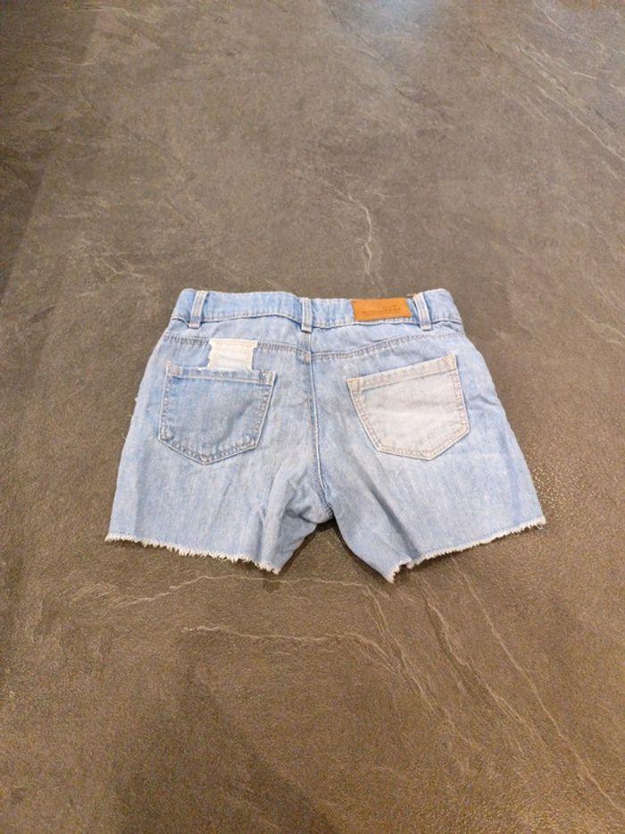 Short en jeans - ZARA - 7 ans - photo numéro 2