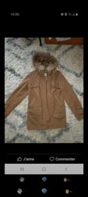 Manteau camel 38