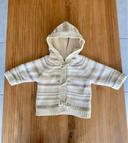 Gilet beige 3 mois Kitchoun