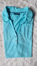 T shirt Tommy Hilfiger bleu turquoise