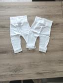 Lot 2 pantalon legging léger pour bébé