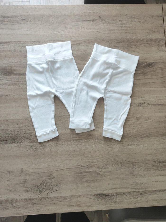 Lot 2 pantalon legging léger pour bébé - photo numéro 1