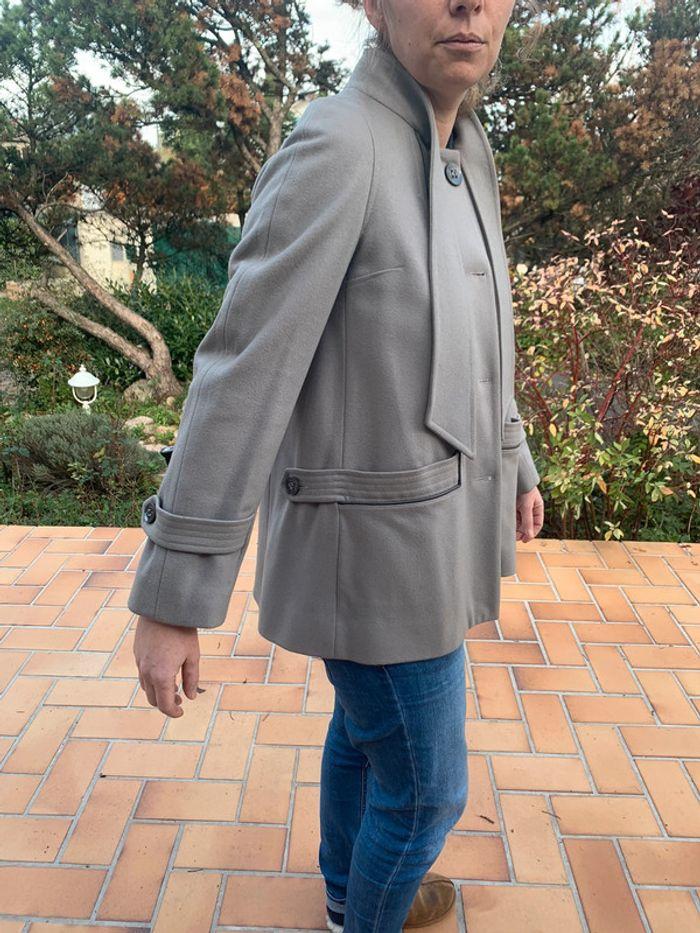 Manteau court chaud, Bill tornade, gris, taille 36 - photo numéro 10