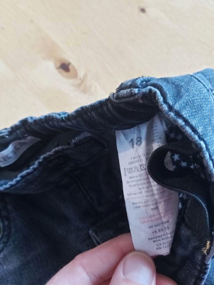 Lot de 2 jeans ikks 18 mois garçon dont 1 doublé - photo numéro 9