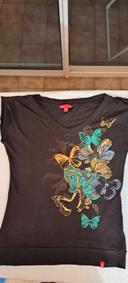 Tee shirt papillon