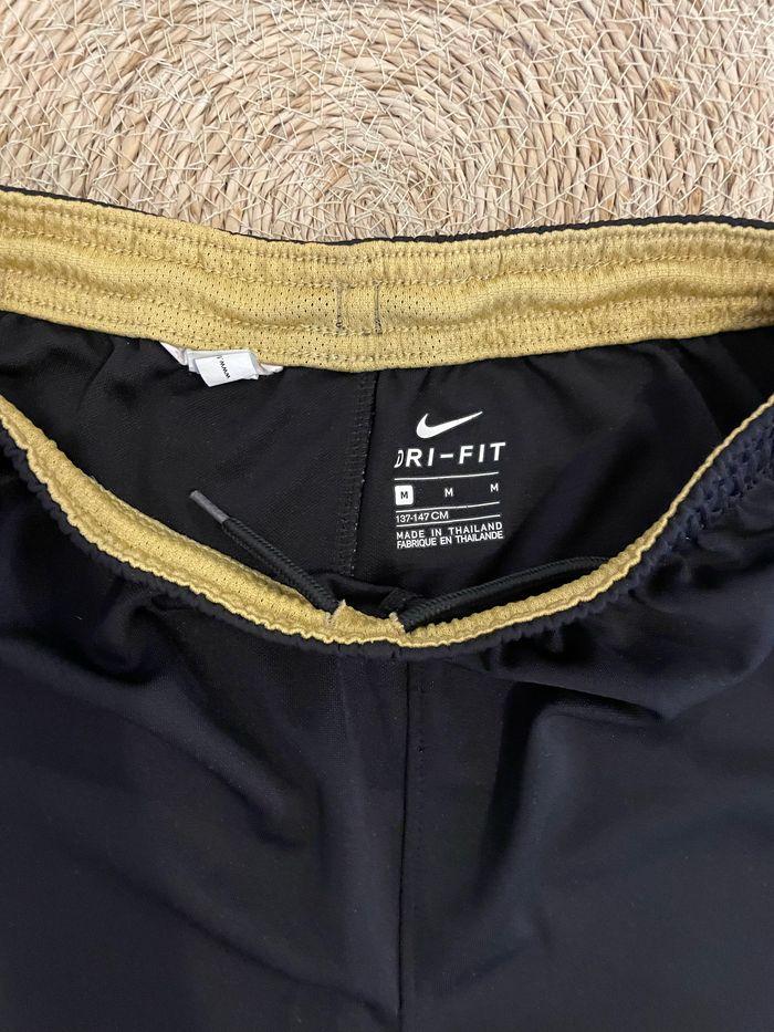 Short de foot garçon noir et doré Nike - photo numéro 5