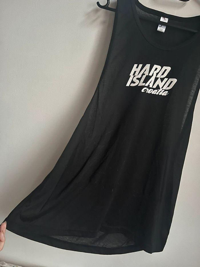 T-shirt long Hard Island - photo numéro 2