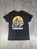 T-shirt Mandalorian Licence Star Wars Lucas Film Vintage Noir Taille M Homme