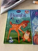 3 livres Disney Bambi Cendrillon et ratatouille