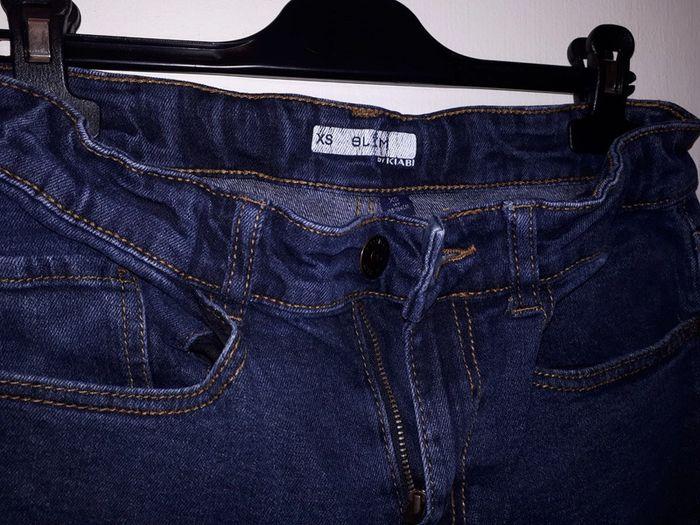 Jean pantalon garçon XS 14 ans slim - photo numéro 3