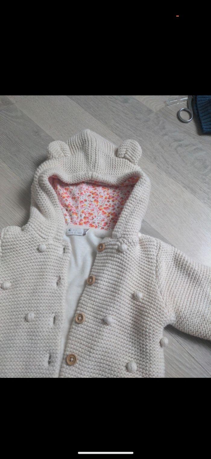 Gilet épais , petit manteau 1 mois - photo numéro 2