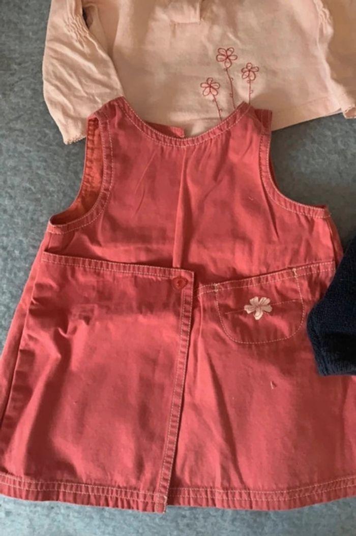 Lot de 3 vêtements bébé fille 6 mois - photo numéro 2