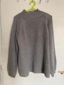 Pull gris femme