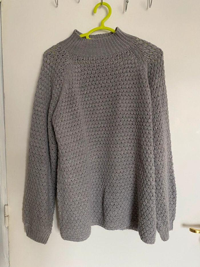 Pull gris femme - photo numéro 1