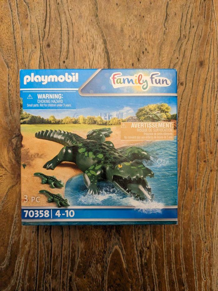 Playmobil 70358 Alligator avec Ses Petits - photo numéro 1